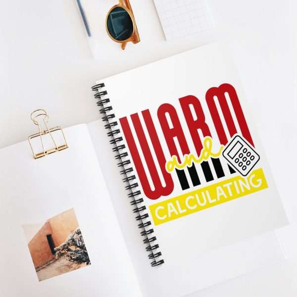 Spiral Notebook - Ruled Line - Warm & Calculating - Image 5