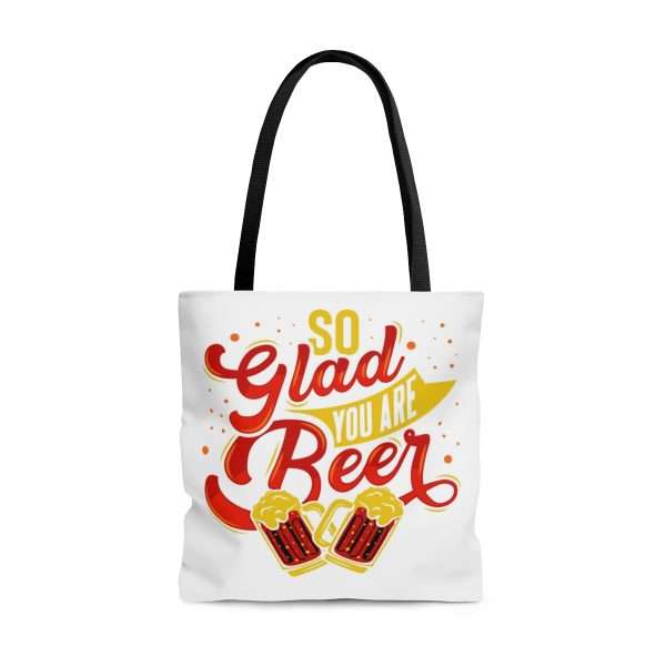 AOP Tote Bag - So Glad You Are Beer - Image 5