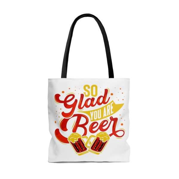 AOP Tote Bag - So Glad You Are Beer - Image 6