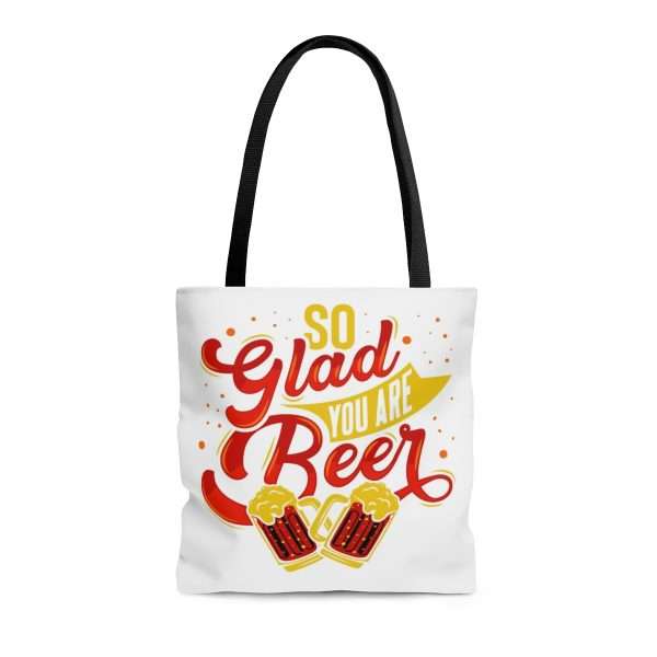 AOP Tote Bag - So Glad You Are Beer