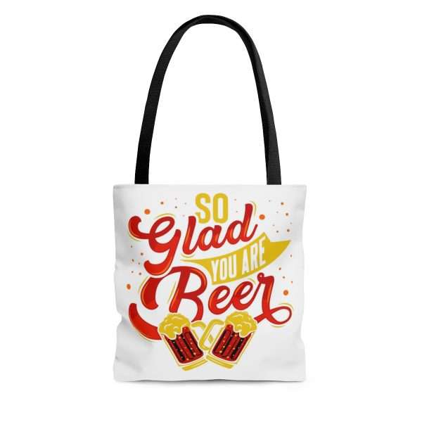 AOP Tote Bag - So Glad You Are Beer - Image 3