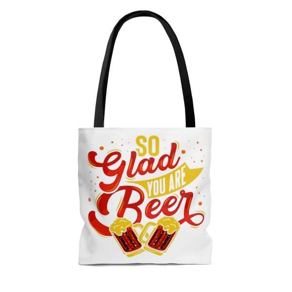 AOP Tote Bag - So Glad You Are Beer - Image 4