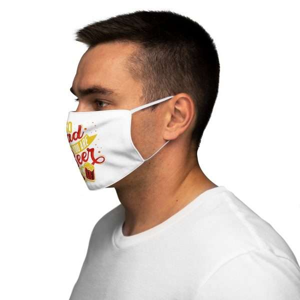 Snug-Fit Polyester Face Mask - So Glad You Are Beer - Image 4