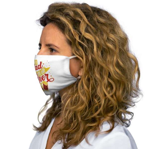 Snug-Fit Polyester Face Mask - So Glad You Are Beer - Image 5