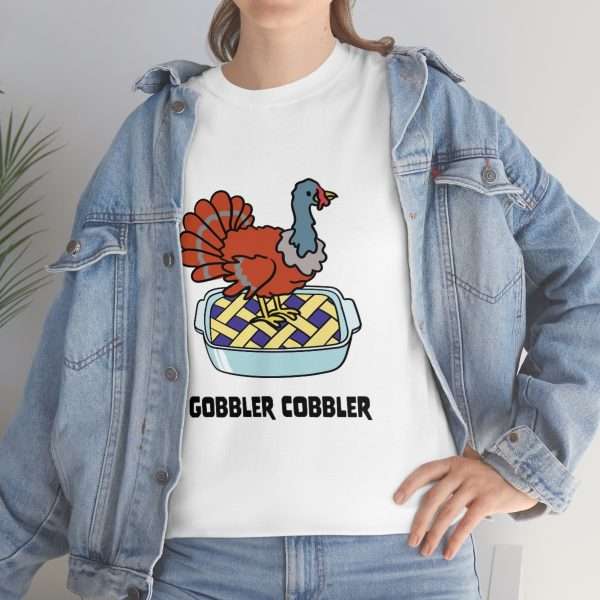 Unisex Heavy Cotton Tee - Gobbler Cobbler - Image 6