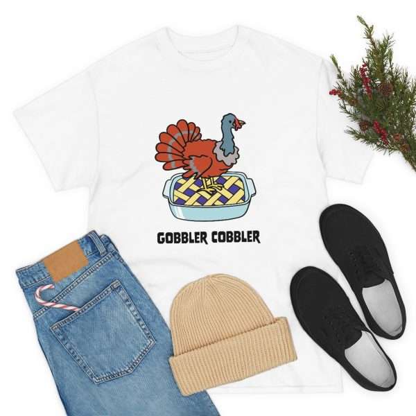 Unisex Heavy Cotton Tee - Gobbler Cobbler - Image 7