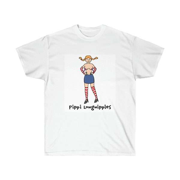 Unisex Ultra Cotton T-shirt - Pippi Longnipples