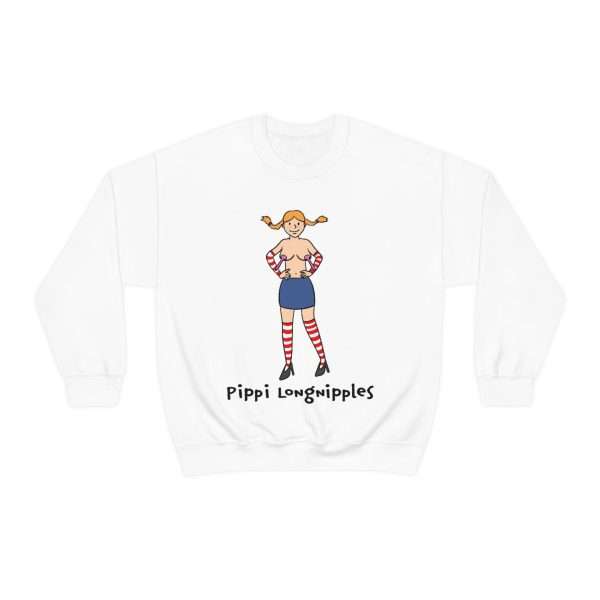 Unisex Heavy Blend™ Crewneck Sweatshirt - Pippi Longnipples - Image 2