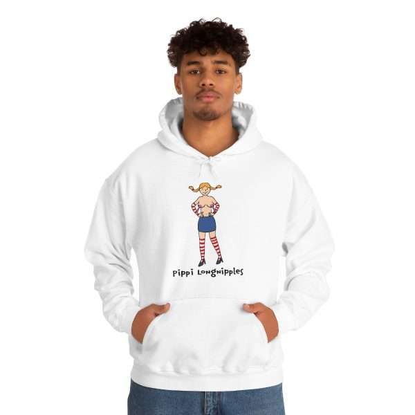 Unisex Heavy Blend™ Hooded Sweatshirt - Pippi Longnipples - Image 4