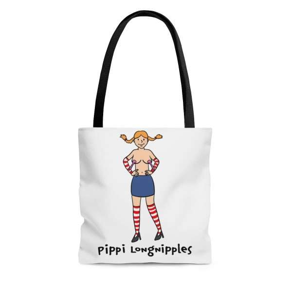 AOP Tote Bag - Pippi Longnipples - Image 3