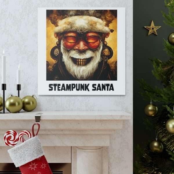 Canvas Gallery Wraps - Steampunk Santa - Image 13