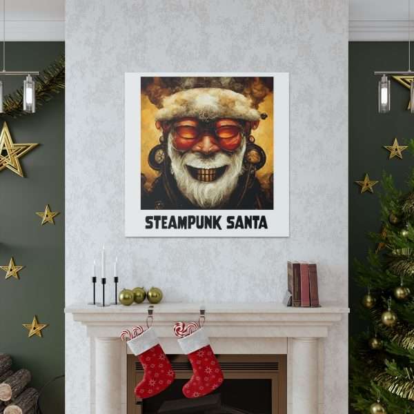 Canvas Gallery Wraps - Steampunk Santa - Image 6