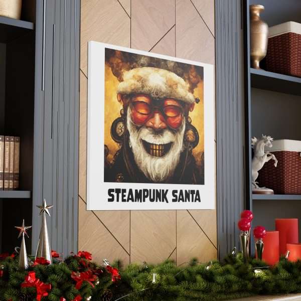 Canvas Gallery Wraps - Steampunk Santa - Image 7