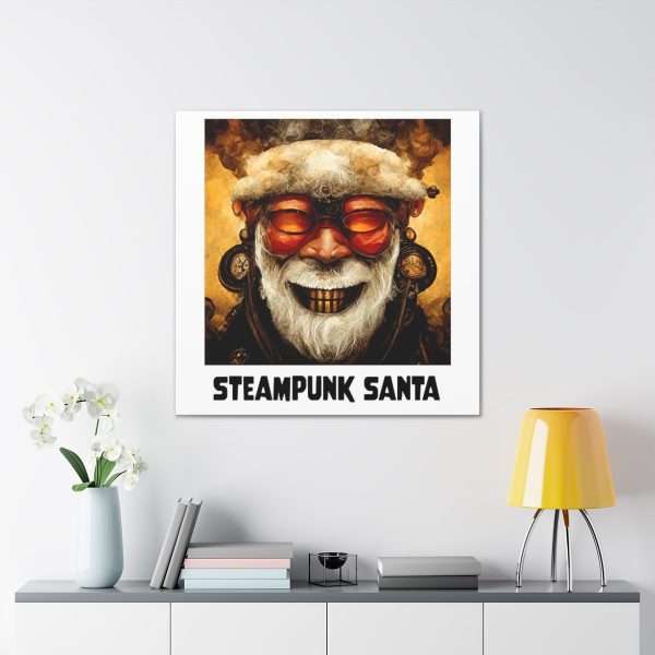 Canvas Gallery Wraps - Steampunk Santa