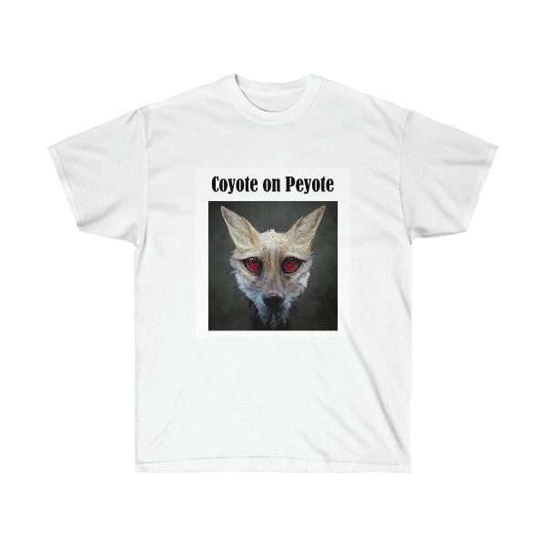 Unisex Ultra Cotton T-shirt - Coyote on Peyote