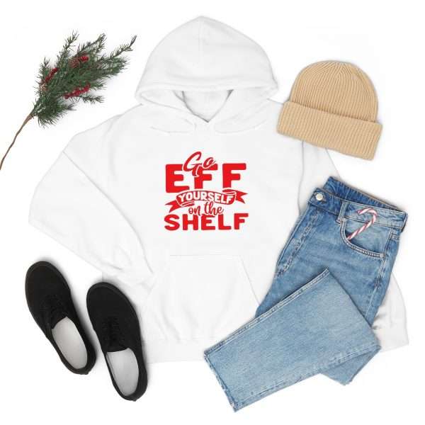 Unisex Heavy Blend™ Hoodie Sweatshirt - Go Eff Yourself on the Shelf - Image 7