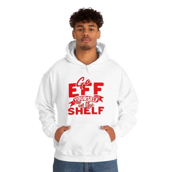 Unisex Heavy Blend™ Hoodie Sweatshirt - Go Eff Yourself on the Shelf