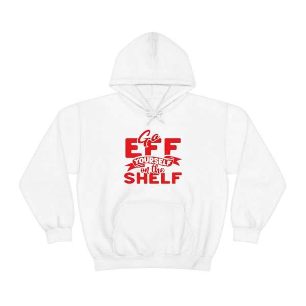 Unisex Heavy Blend™ Hoodie Sweatshirt - Go Eff Yourself on the Shelf - Image 2