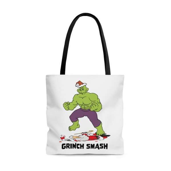 AOP Tote Bag - Grinch Smash - Image 5