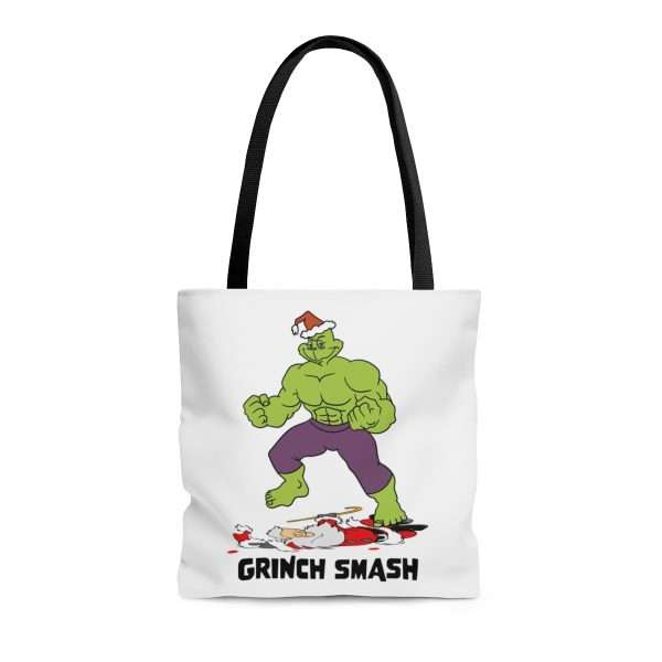 AOP Tote Bag - Grinch Smash