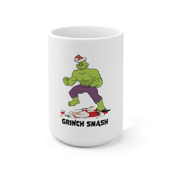 Ceramic Coffee Mug 15oz - Grinch Smash