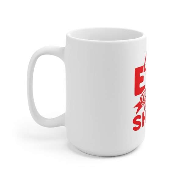 Ceramic Coffee Mug 15oz - Go Eff Yourself on the Shelf - Image 2