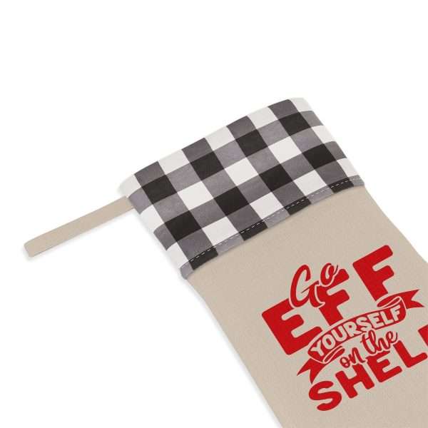 Funny Christmas Stocking - Go Eff Yourself on the Shelf - Image 7