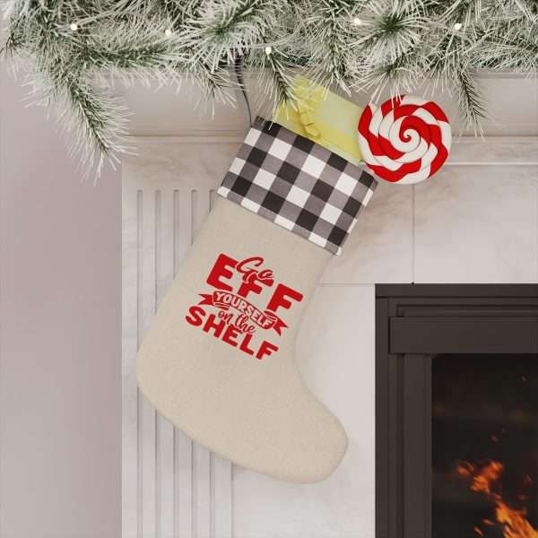 Funny Christmas Stocking - Go Eff Yourself on the Shelf - Image 8