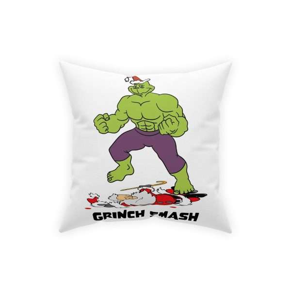 Broadcloth Pillow - Grinch Smash - Image 6