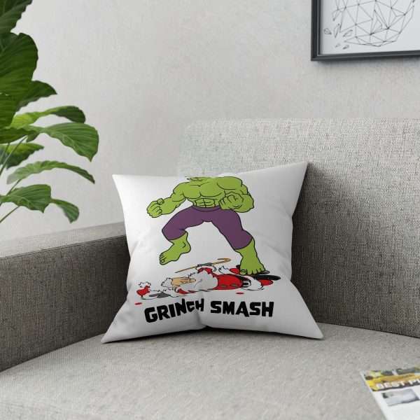 Broadcloth Pillow - Grinch Smash - Image 8