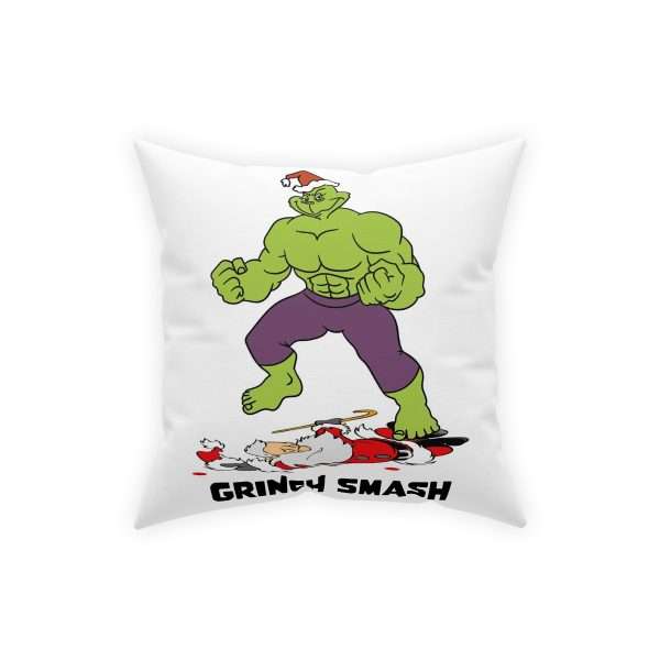 Broadcloth Pillow - Grinch Smash - Image 5