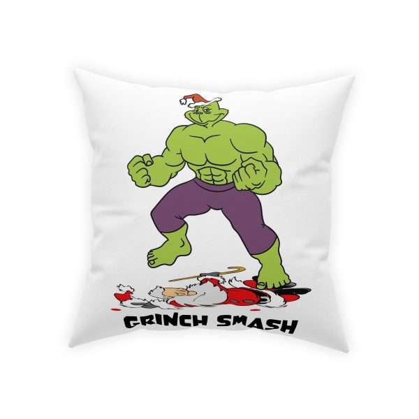 Broadcloth Pillow - Grinch Smash - Image 10