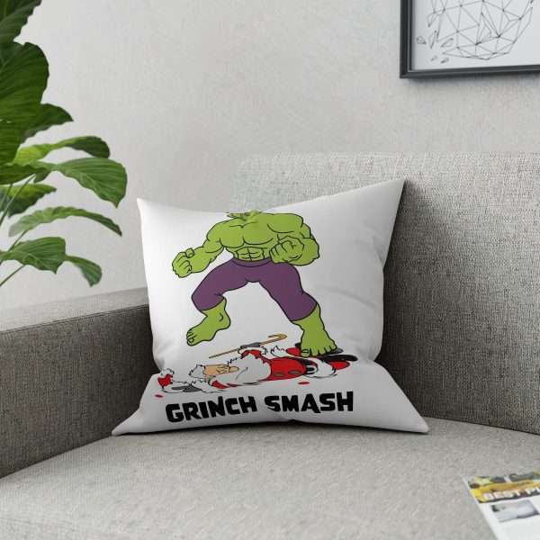 Broadcloth Pillow - Grinch Smash - Image 12