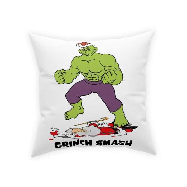 Broadcloth Pillow - Grinch Smash - Image 9