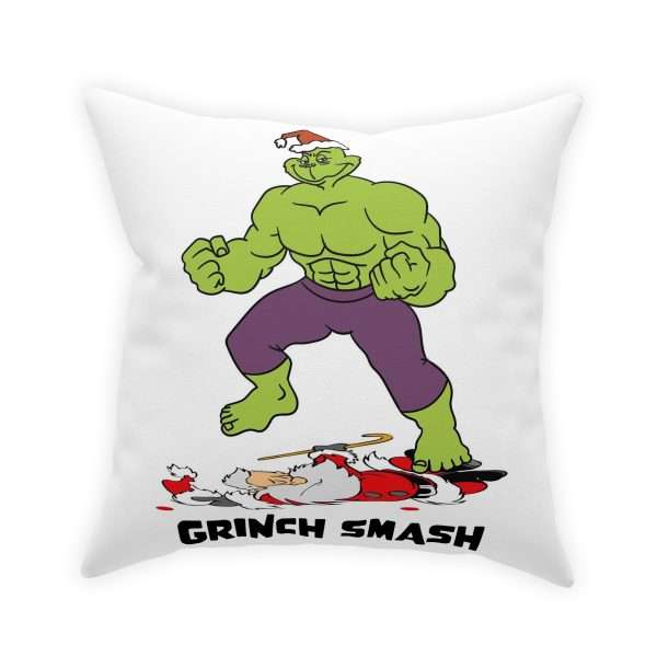 Broadcloth Pillow - Grinch Smash - Image 14