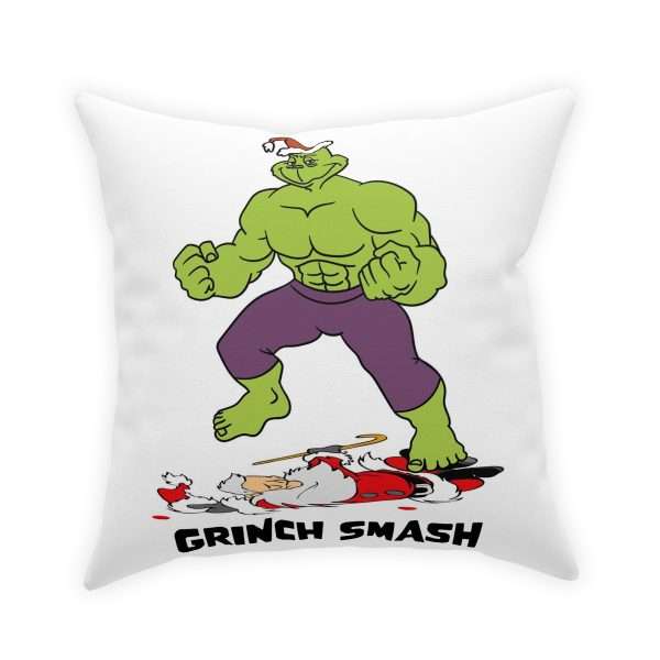 Broadcloth Pillow - Grinch Smash - Image 13