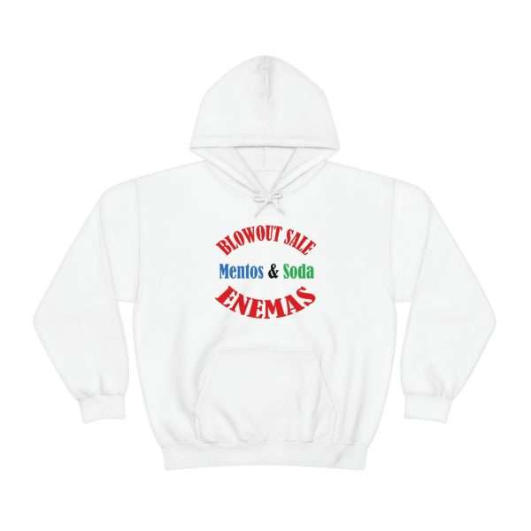 Unisex Heavy Blend™ Hooded Sweatshirt - Blowout Sale - Mentos & Soda Enemas - Image 2