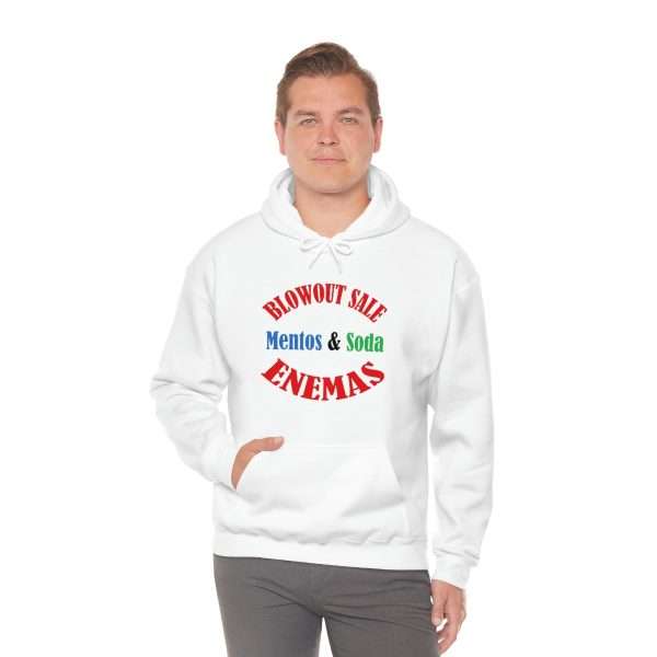 Unisex Heavy Blend™ Hooded Sweatshirt - Blowout Sale - Mentos & Soda Enemas - Image 5