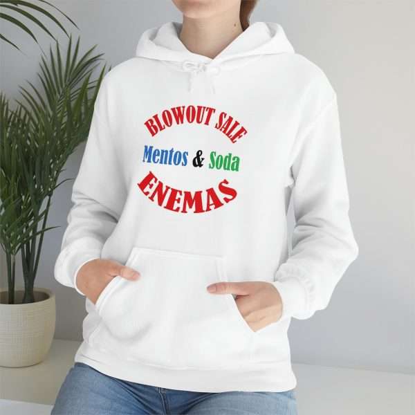 Unisex Heavy Blend™ Hooded Sweatshirt - Blowout Sale - Mentos & Soda Enemas - Image 6