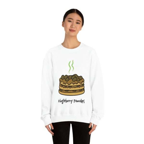 Funny Unisex Heavy Blend Crewneck Sweatshirt - Dingleberry Pancakes