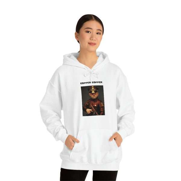 Humorous Unisex Heavy Blend Hoodie Sweatshirt - Copper Copper - Image 3