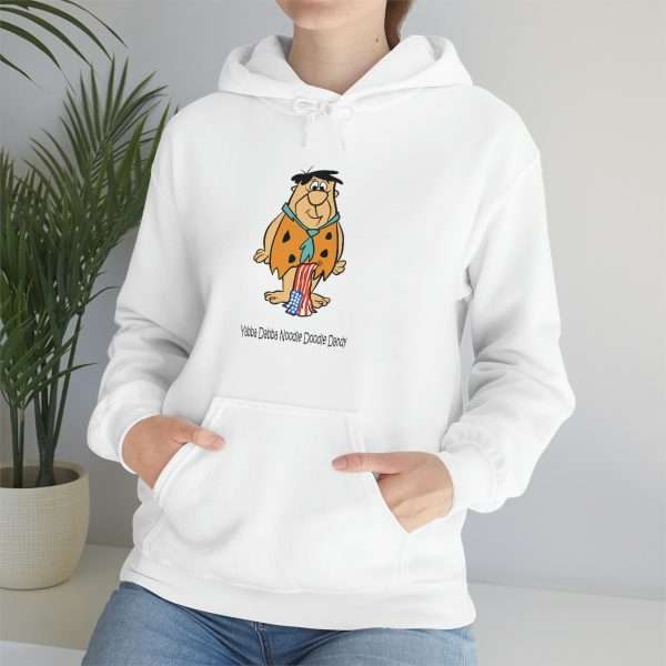 Humorous Unisex Heavy Blend Hoodie Sweatshirt - Yabba Dabba Noodle Doodle Dandy - Image 6