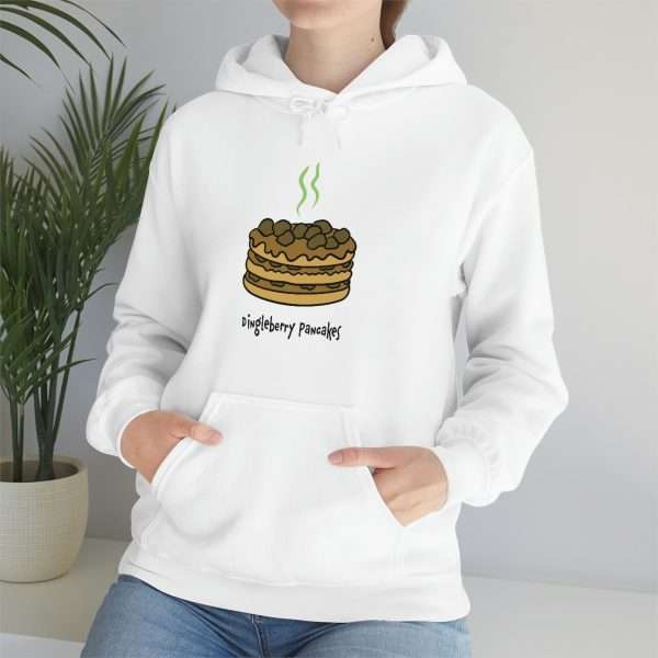 Funny Unisex Heavy Blend Hoodie Sweatshirt - Dingleberry Pancakes