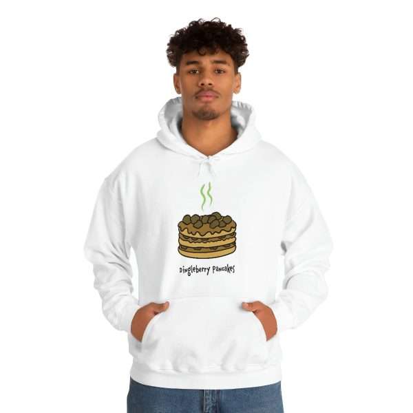 Funny Unisex Heavy Blend Hoodie Sweatshirt - Dingleberry Pancakes - Image 4