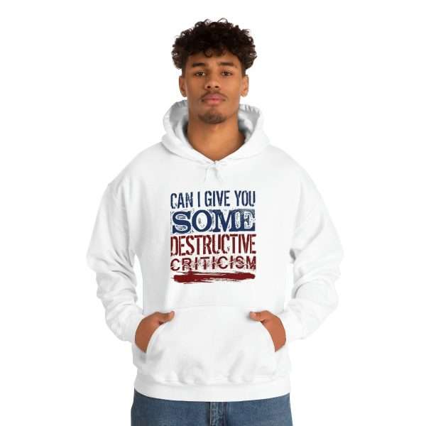 Funny Unisex Heavy Blend Hoodie Sweatshirt - Can I Give You Some Destructive Criticism? - Image 4