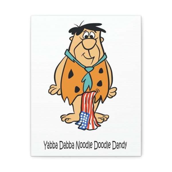 Humorous Gallery Canvas Print Wrap - Yabba Dabba Noodle Doodle Dandy - Image 29