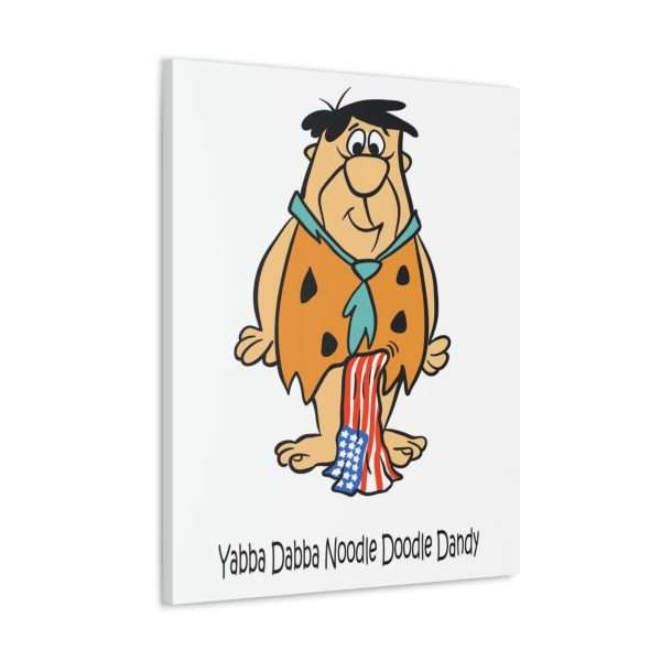 Humorous Gallery Canvas Print Wrap - Yabba Dabba Noodle Doodle Dandy - Image 3