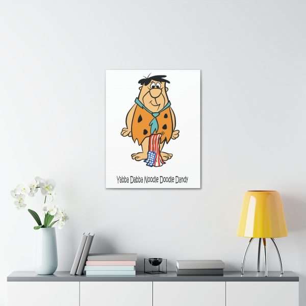 Humorous Gallery Canvas Print Wrap - Yabba Dabba Noodle Doodle Dandy