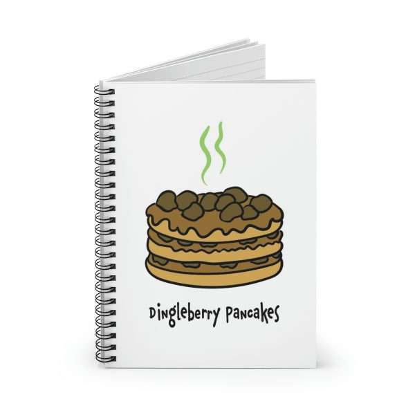 Funny Spiral Notebook - Dingleberry Pancakes - Image 2