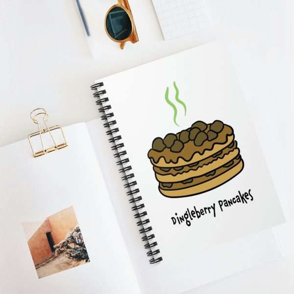 Funny Spiral Notebook - Dingleberry Pancakes - Image 5